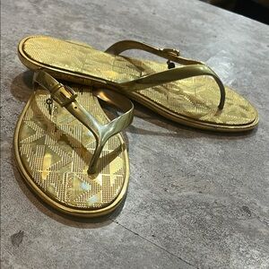 Michael Kors Gold Women's Sandals